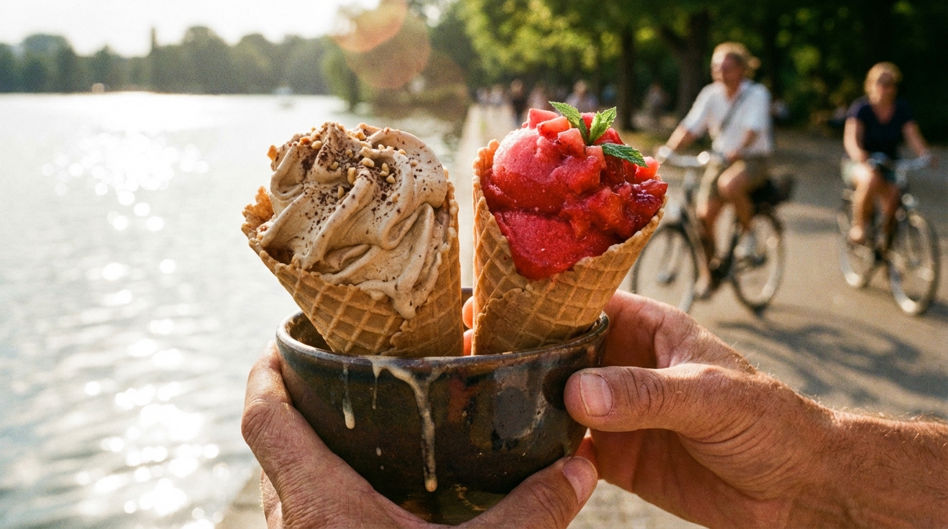 Ice Cream Cafés Along City Center & Maschsee: Our Hannover Guide